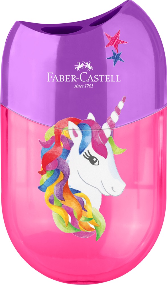 Faber-Castell Unikornis dupla tartályos hegyező