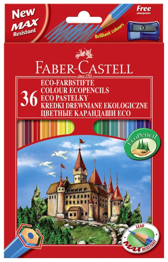 Faber-Castell 120136 36db-os vegyes színű színesceruza készlet