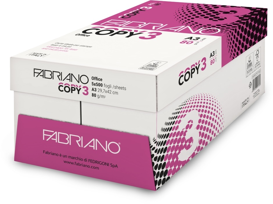 Fabriano Copy 3 Office A3 80g másolópapír