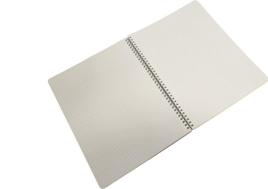 Fabriano Ecoqua A4 70lapos türkiz kockás spirálfüzet