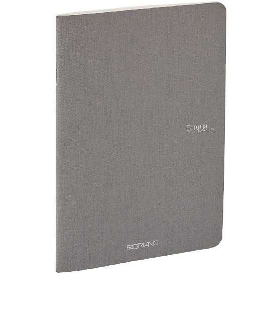 Fabriano Ecoqua Original A4 40 lapos antracit kockás füzet