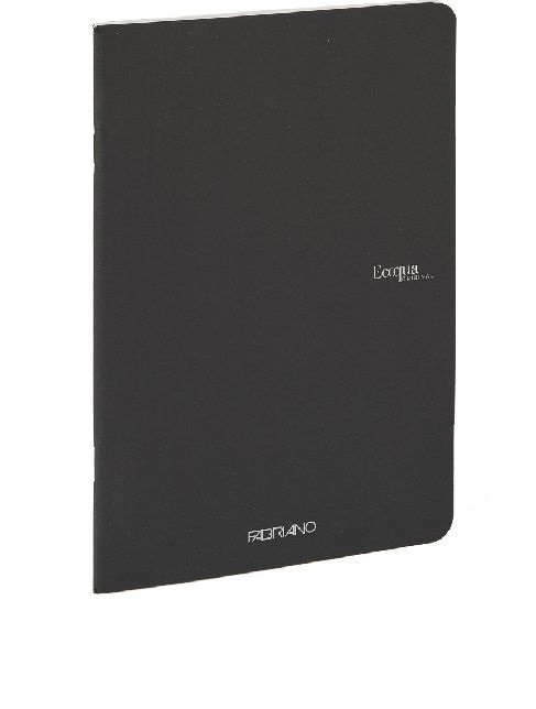 Fabriano Ecoqua Original A4 40 lapos fekete sima füzet