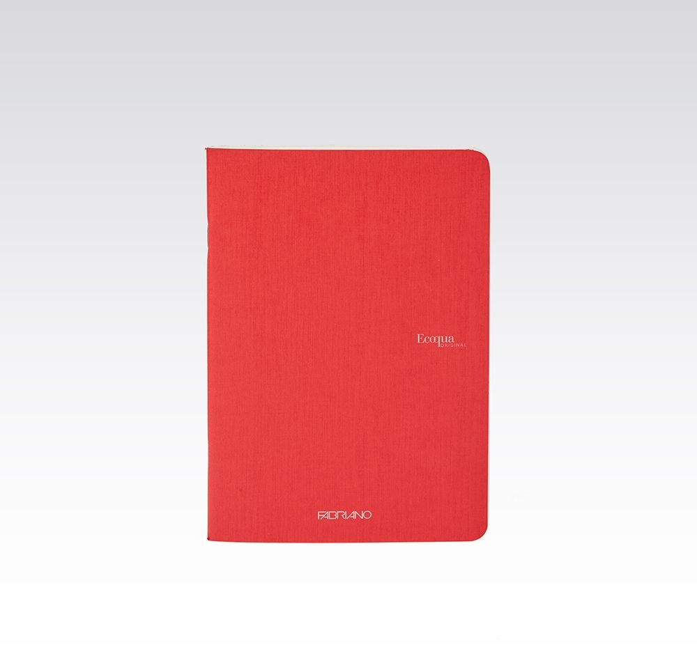 Fabriano Ecoqua Original A4 40 lapos piros vonalas füzet