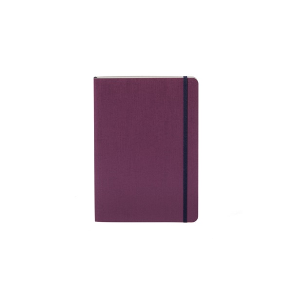 Fabriano Ecoqua Plus A5 80 lapos lila vonalas notesz