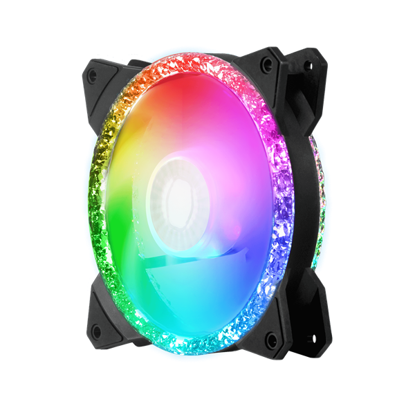 Fan Cooler Master - Case Fan - 12cm - MasterFan MF120 Prismatic - MFY-B2DN-20NPA-R1