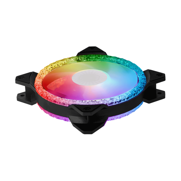 Fan Cooler Master - Case Fan - 12cm - MasterFan MF120 Prismatic - MFY-B2DN-20NPA-R1