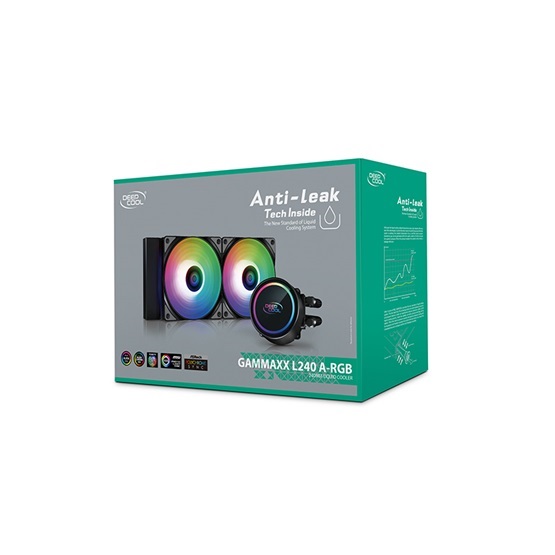 Fan DeepCool GAMMAXX L240 A-RGB - Vízhűtés - DP-H12CF-GL240-ARGB