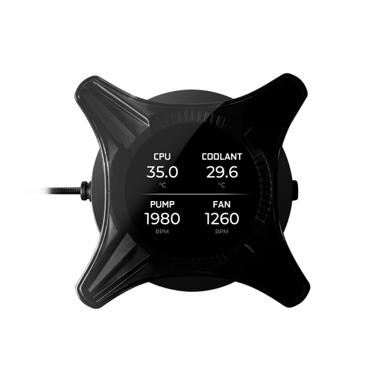 Fan EVGA - CLC 360 mm All-In-One RGB LED CPU Vízhűtés/univerzális - 400-HY-CX36-V1