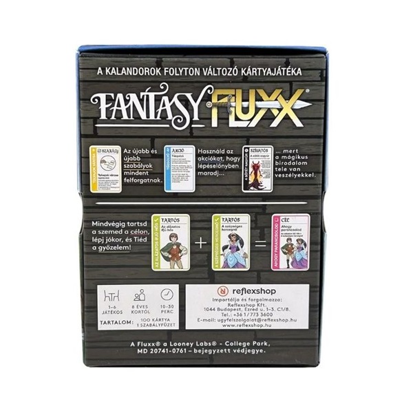 Fantasy Fluxx társasjáték