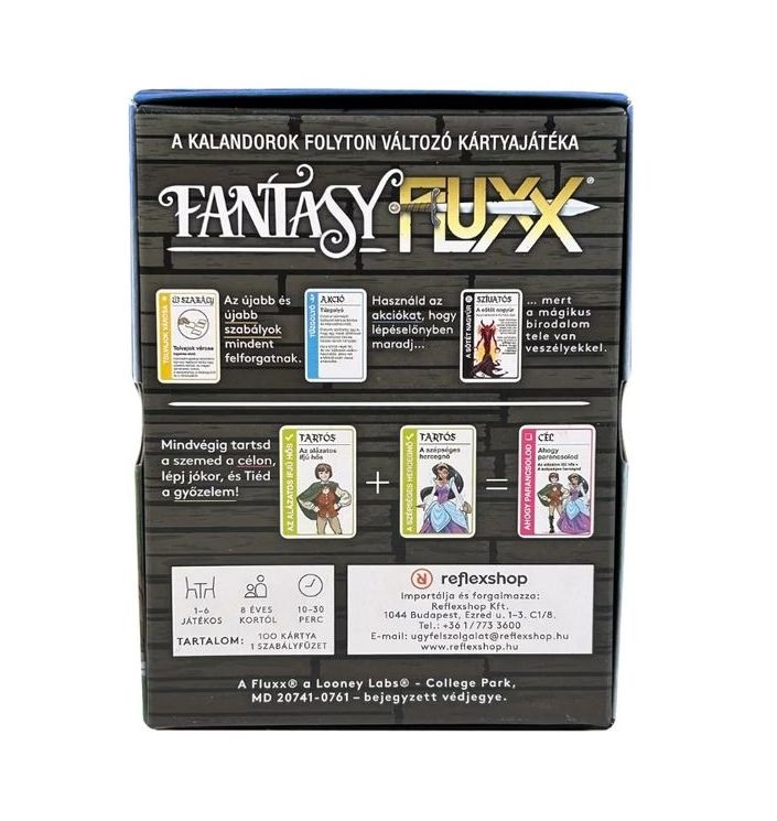 Fantasy Fluxx társasjáték