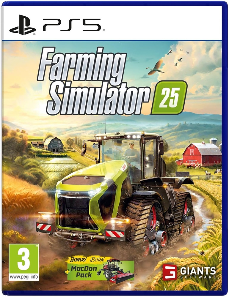 Farming Simulator 25 PS5 játékszoftver
