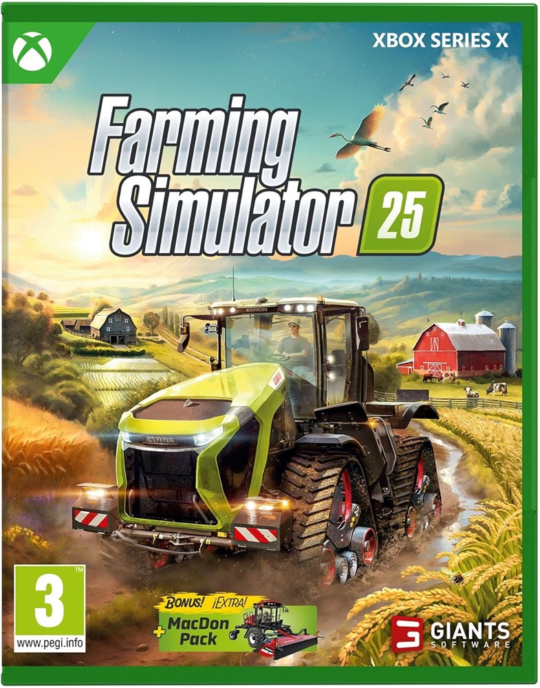 Farming Simulator 25 Xbox Series X játékszoftver