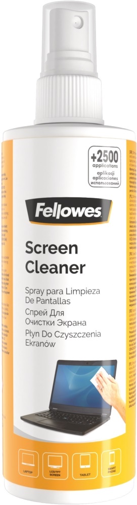 Fellowes 250ml pumpás képernyőtisztító folyadék