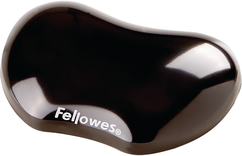 Fellowes Crystal Gel fekete mini csuklótámasz