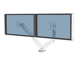Fellowes Platinum Series Dual 8056301 kétkaros fehér monitortartó kar