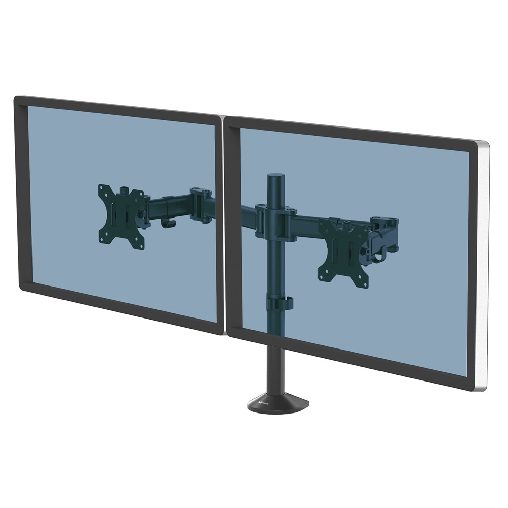 Fellowes Reflex 8502601 kétkaros fekete monitortartó kar