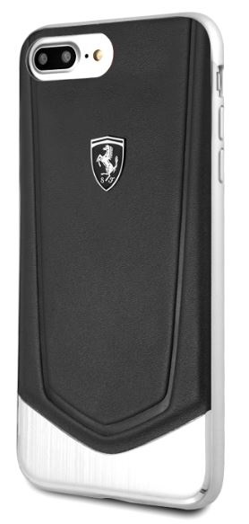 Ferrari Heritage iPhone 8 Plus fekete csíkos/kemény tok