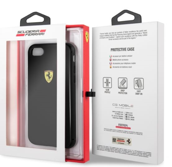 Ferrari iPhone 8 fekete akril hátlap