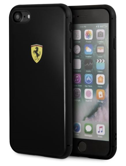 Ferrari iPhone 8 fekete akril hátlap