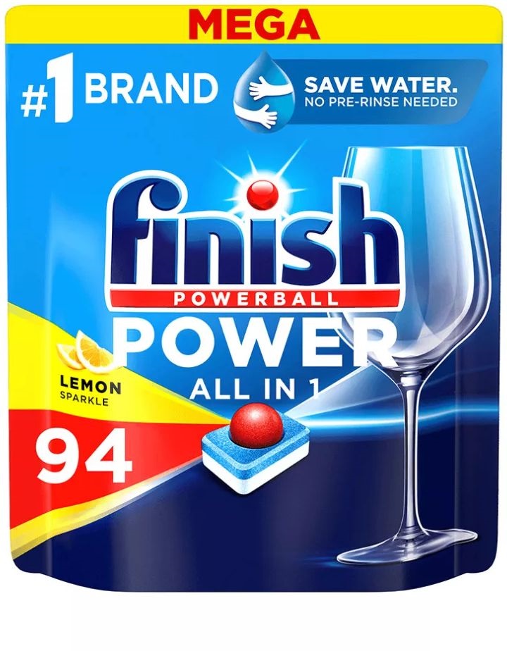 Finish Power All in 1 Max 94 db-os lemon mosogatótabletta