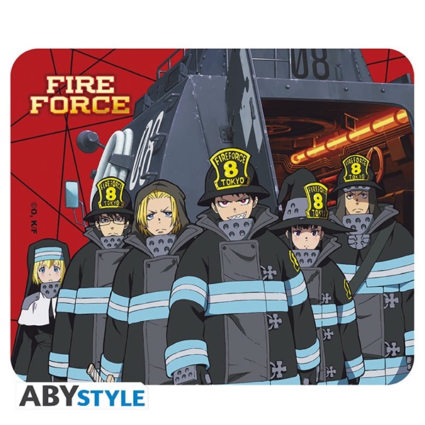 Fire Force "Company 8" szövet egérpad