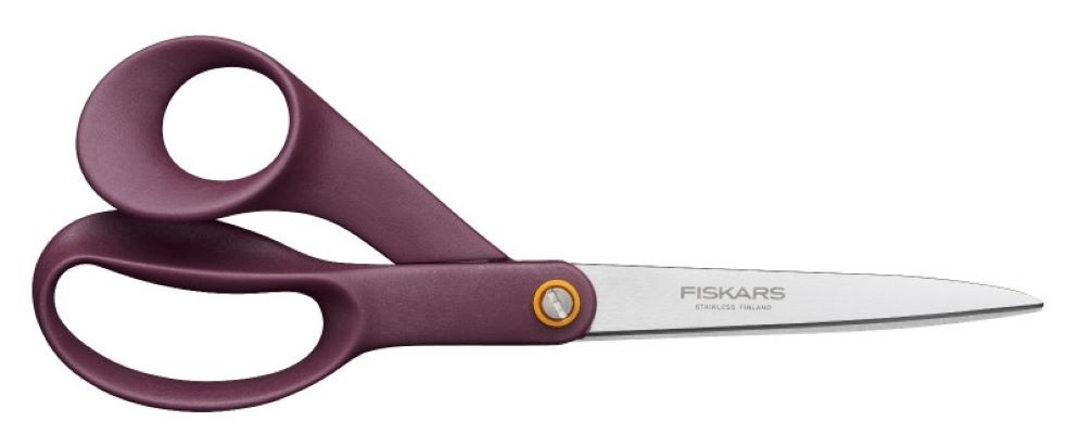 Fiskars 1027491 21 cm mélybordó általános olló