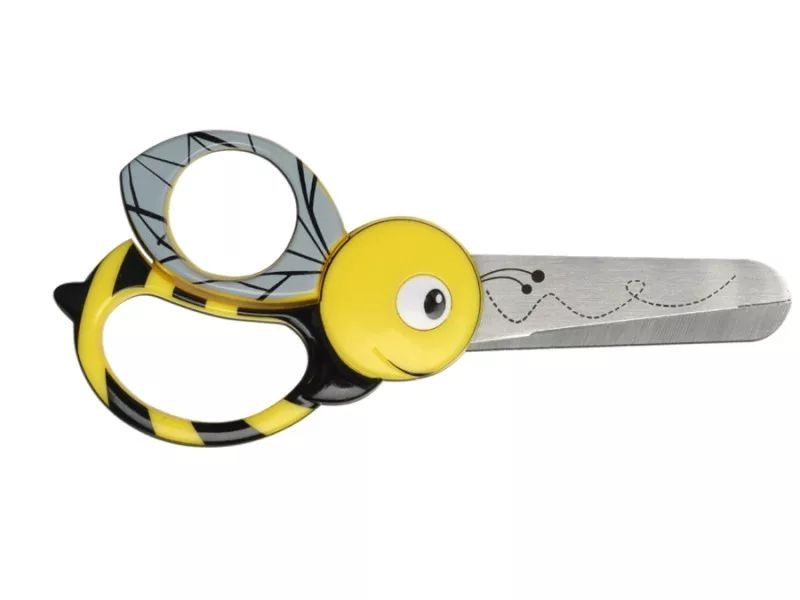 Fiskars  13 cm - méhecske gyermekolló