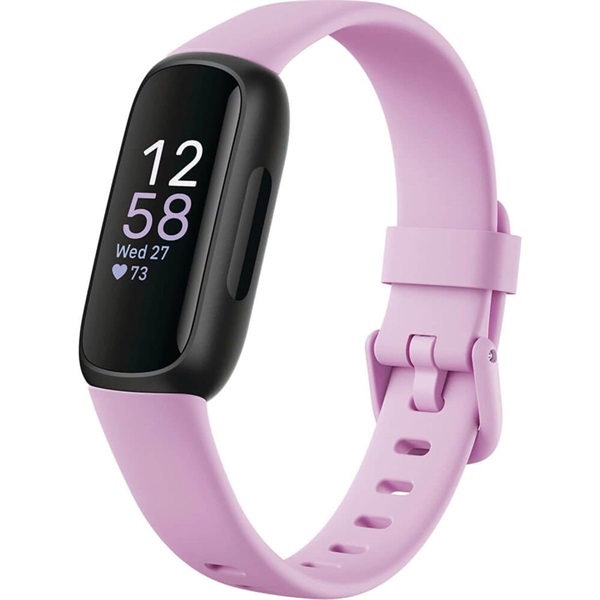 Fitbit Inspire 3 fekete/lila aktivitásmérő