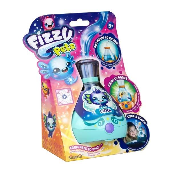 Fizzy Pets Luna - Vízi kiskedvenc - LUNA interaktív játék