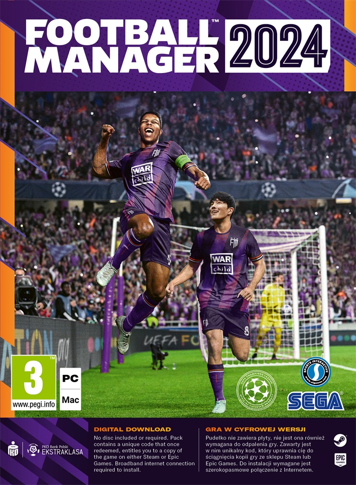 Football Manager 2024 PC játékszoftver