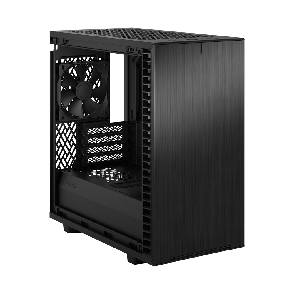 Fractal Design Define 7 Mini fekete (táp nélküli) ablakos mATX ház