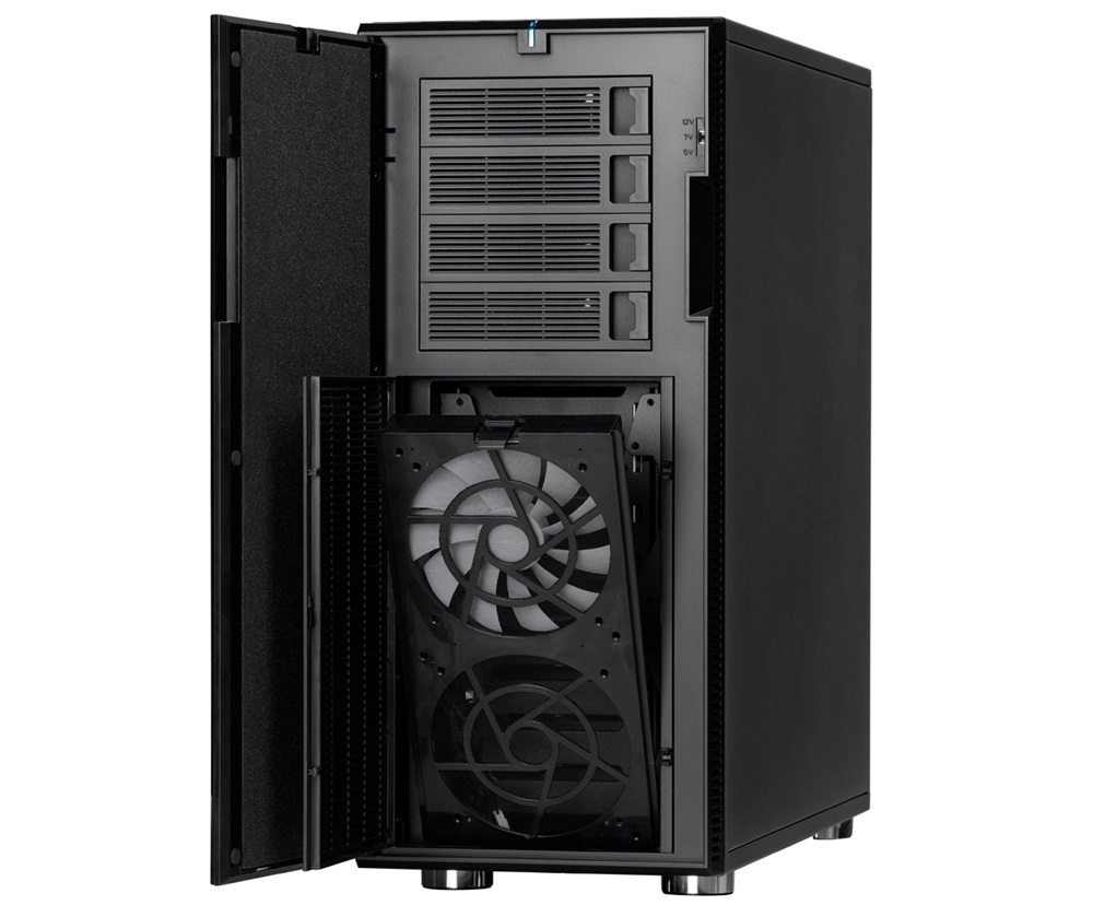 Fractal Design Define XL R2 Fekete (Táp nélküli) ATX ház