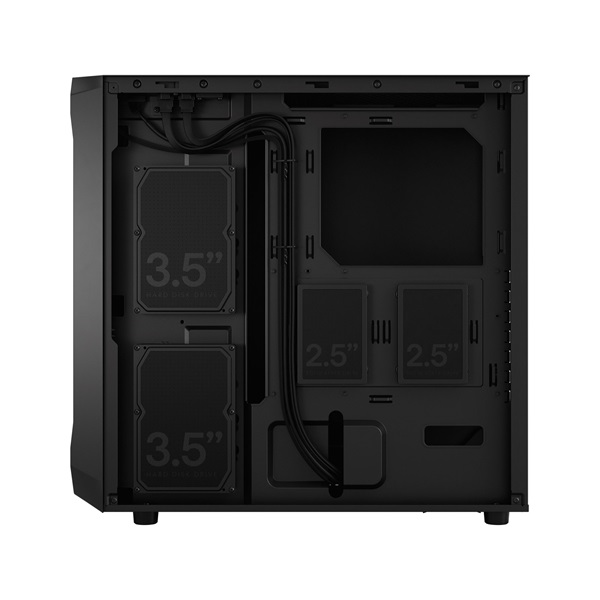 Fractal Design Focus 2 fekete (táp nélküli) ATX ház