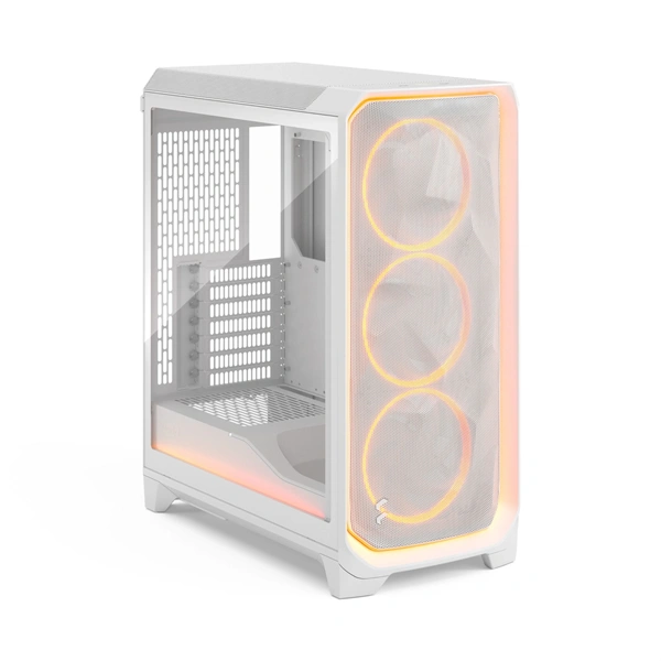Fractal Design Meshify 3 Ambience Pro RGB fehér (táp nélküli) ablakos ATX ház