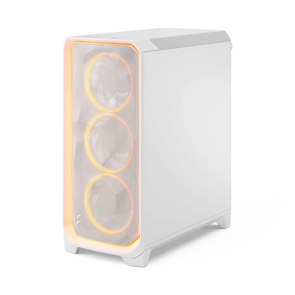 Fractal Design Meshify 3 Ambience Pro RGB fehér (táp nélküli) ablakos ATX ház
