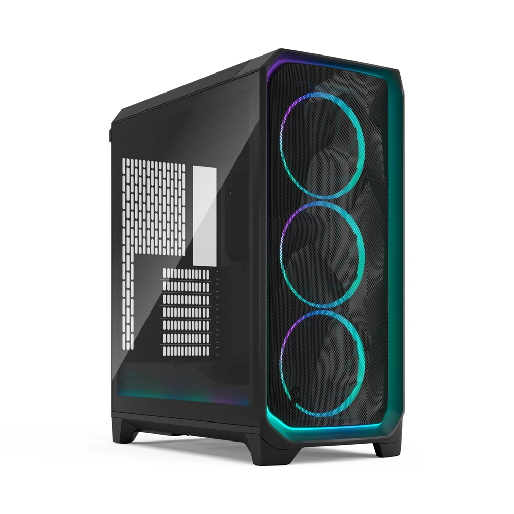 Fractal Design Meshify 3 Ambience Pro RGB fekete (táp nélküli) ablakos ATX ház
