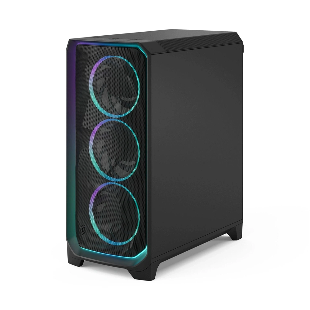 Fractal Design Meshify 3 Ambience Pro RGB fekete (táp nélküli) ablakos ATX ház