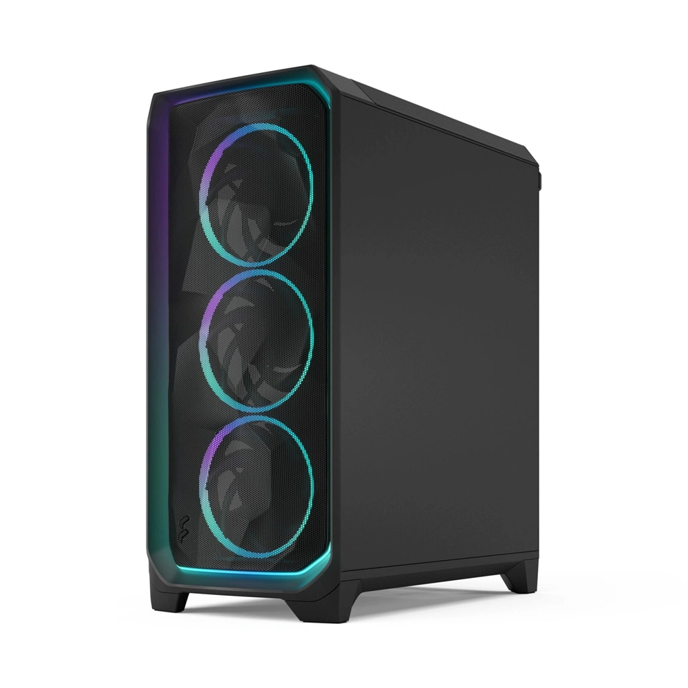 Fractal Design Meshify 3 Ambience Pro RGB fekete (táp nélküli) ablakos ATX ház