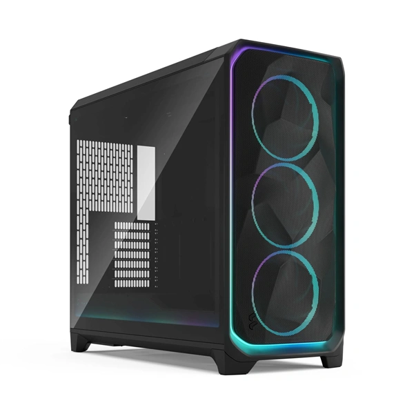 Fractal Design Meshify 3 XL Ambience Pro RGB fekete (táp nélküli) ablakos ATX ház
