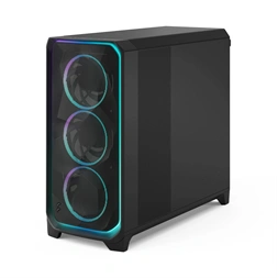 Fractal Design Meshify 3 XL Ambience Pro RGB fekete (táp nélküli) ablakos ATX ház