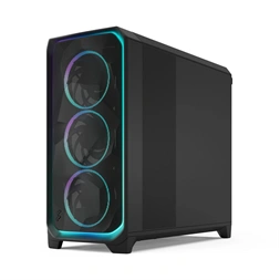 Fractal Design Meshify 3 XL Ambience Pro RGB fekete (táp nélküli) ablakos ATX ház