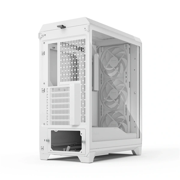 Fractal Design Meshify 3 fehér (táp nélküli) ablakos ATX ház