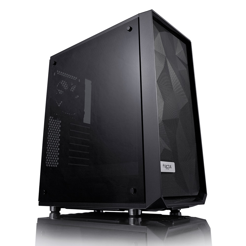 Fractal Design Meshify C Fekete ablakos (Táp nélküli) ATX ház