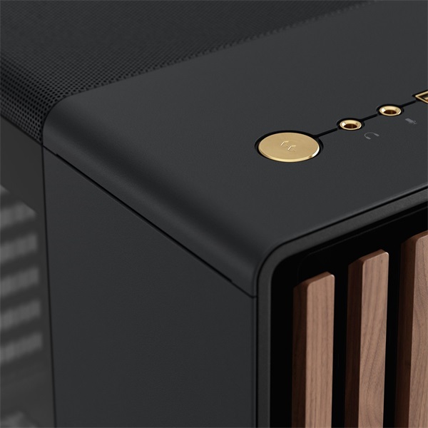 Fractal Design North fekete (táp nélküli) ablakos ATX ház