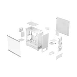 Fractal Design Pop XL Air RGB Fehér ablakos (Táp nélküli) E-ATX ház