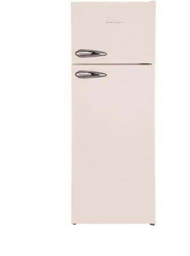 Fram FDD-VRL212BGF+ bézs, felülfagyasztós, Hűtő:171L, Fagyasztó:42L, Less. frost hűtőszekrény