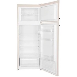 Fram FDD-VRL212BGF+ bézs, felülfagyasztós, Hűtő:171L, Fagyasztó:42L, Less. frost hűtőszekrény (Újszerű)