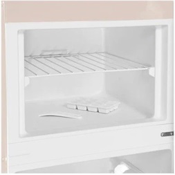 Fram FDD-VRL212BGF+ bézs, felülfagyasztós, Hűtő:171L, Fagyasztó:42L, Less. frost hűtőszekrény (Újszerű)