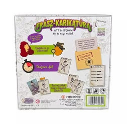 Frász-karikatúra társasjáték