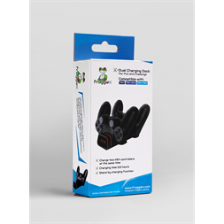 FroggieX FX-P4-C2-B Dual Charging Dock PS4 töltőállomás